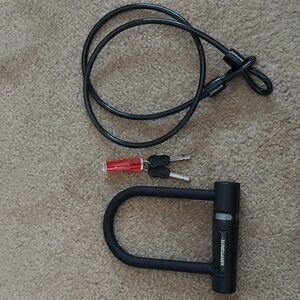 NEW Kryptonite Bike Cable and U-Lock